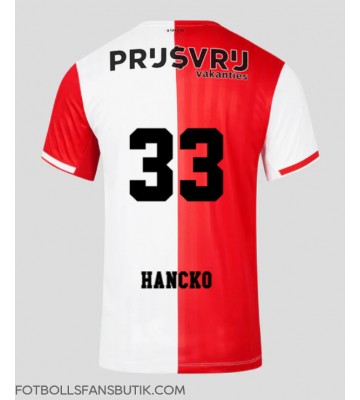 Feyenoord David Hancko #33 Replika Hemmatröja 2023-24 Kortärmad